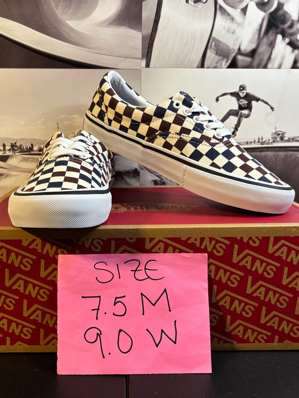 Vans Era Pro sz 7.5 Men’s 9.0 Woman